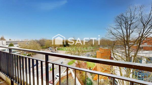 Appartement T3 avec vue sur le parc Barbieux – Roubaix