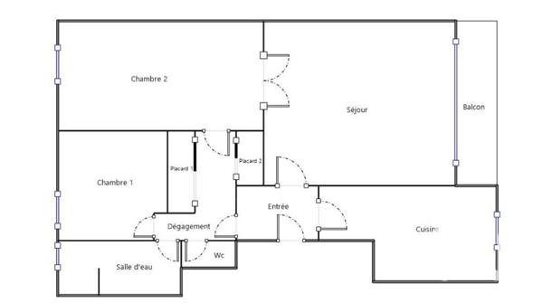 Appartement à vendre 3 pièces 69 m² Montmorency