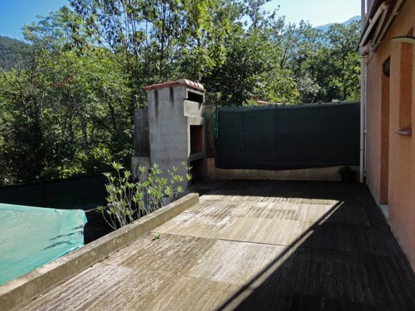 Dpt Pyrénées Orientales (66), à vendre VERNET LES BAINS maison 7 pièces 99 m² terrasse, piscine, garage sur terrain 196 m²