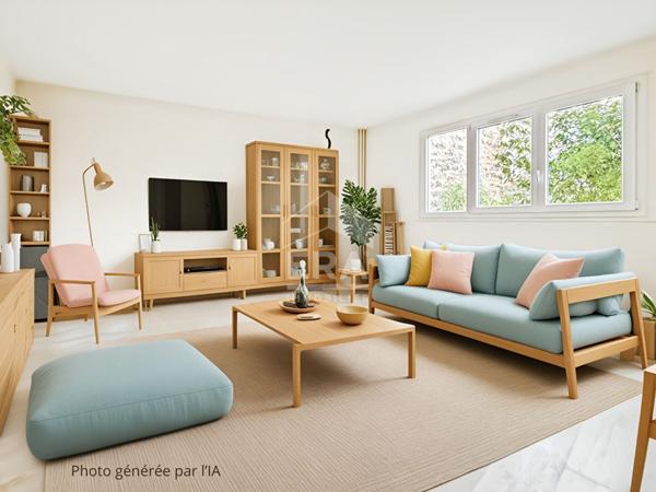 Appartement Montreuil Studio avec grande cave,  local vélo et jardin de copropriété