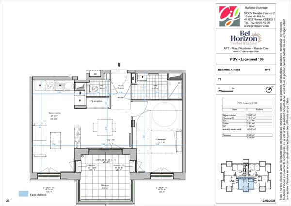 Appartement T2