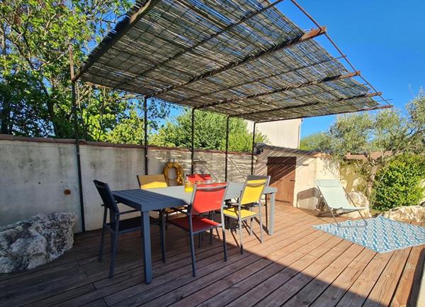 St Privat des Vieux - Maison rénovée avec piscine - calme en fond d'impasse