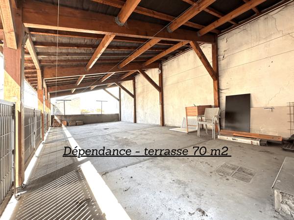 Appartement 3 chambres, 105 m2 + Annexe habitable 67 m2, terrasses, garage et cave