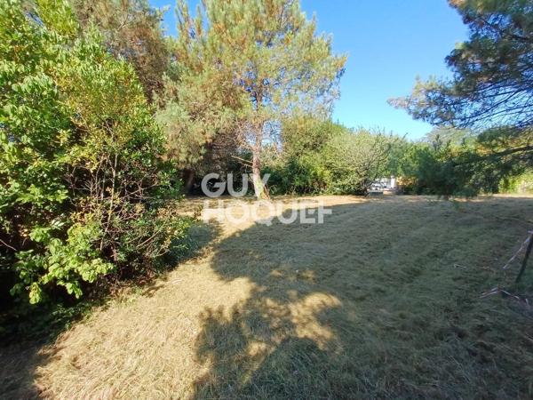 Terrain à vendre  de 1000 m2 centre bourg Dolus d'Oléron avec Permis de construire déjà validé