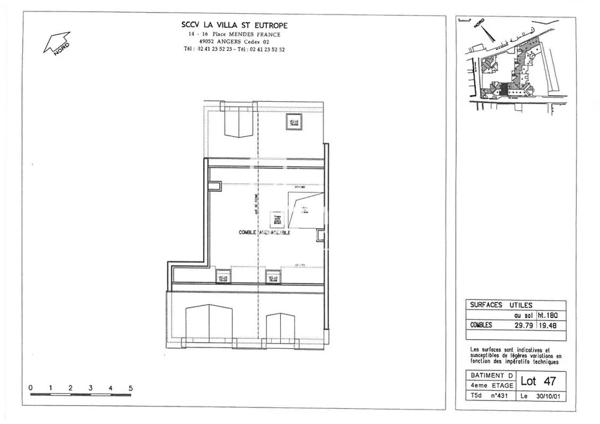Appartement à vendre à Angers (49100)