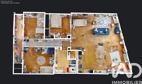 Appartement à vendre 4 pièces 120 m² Toulouse