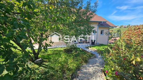 Maison de prestige avec piscine sur terrain de 2 800 m² à Belley
