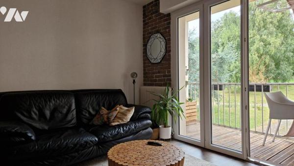 Saint Malo - Appartement (56.76m²) en bon état - Balcon - Asc. - Cave - Garage 