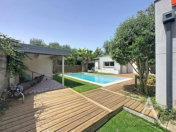 Villa contemporaine Plain pied- 172m² - Piscine - Terrain 1230 m²