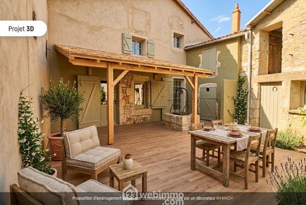Maison de village 113 m² à Valence-en-Poitou 86700
