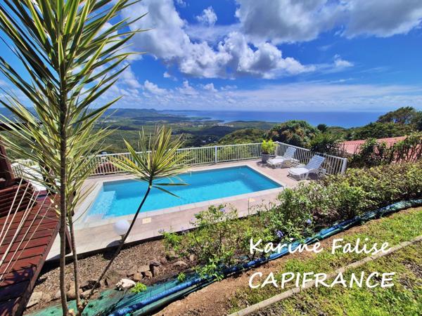 Le Diamant - Villa T5 avec studio indépendant, piscine et vue mer imprenable !