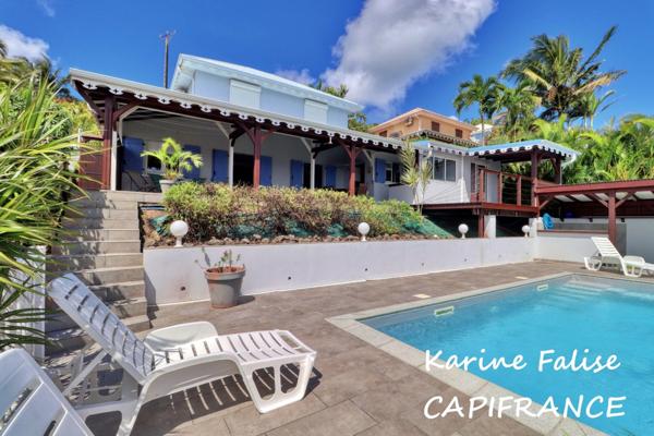 Le Diamant - Villa T5 avec studio indépendant, piscine et vue mer imprenable !