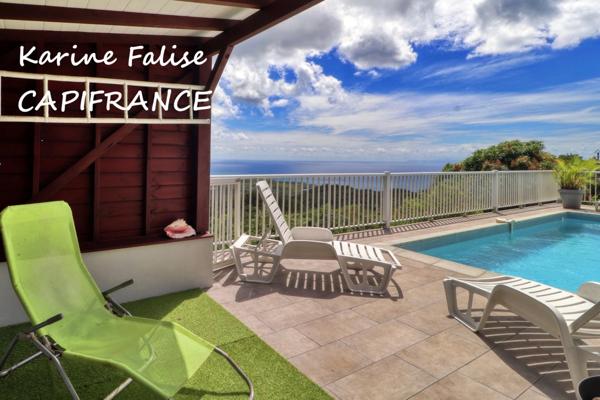 Le Diamant - Villa T5 avec studio indépendant, piscine et vue mer imprenable !