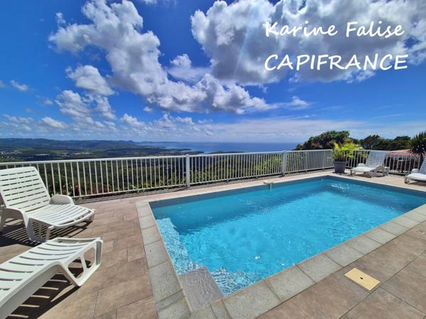 Le Diamant - Villa T5 avec studio indépendant, piscine et vue mer imprenable !