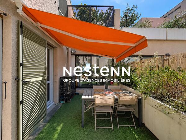 Appartement Cassis 4 pièces, 80 m2 au calme absolu avec vue mer, terrasse, stationnement facile