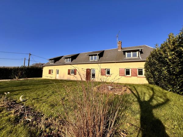 Yerville- Longère de 145 m2 4 chambres avec Vie de plain-pied