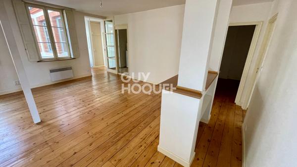 A LOUER, TOULOUSE T3de Charme 108 m², Ascenseur, à 2 pas du Capitole !