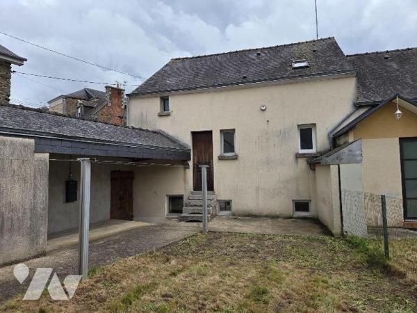 MAYENNE- Centre ville Notre-Dame, maison d'habitation de 3 chambres avec garage, terrain et cav...