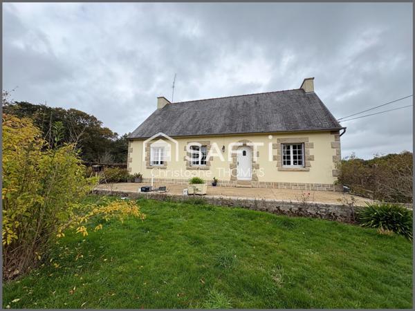 Maison à Plaintel , grand terrain de  6130m²