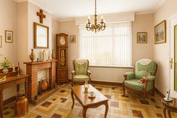 Maison de ville 6 pièces 120 m² en brique rouge