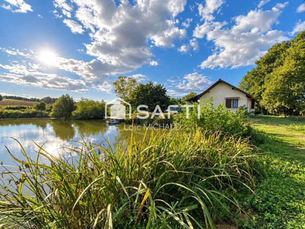 Maison avec étang privé et piscine sur 7 460 m²