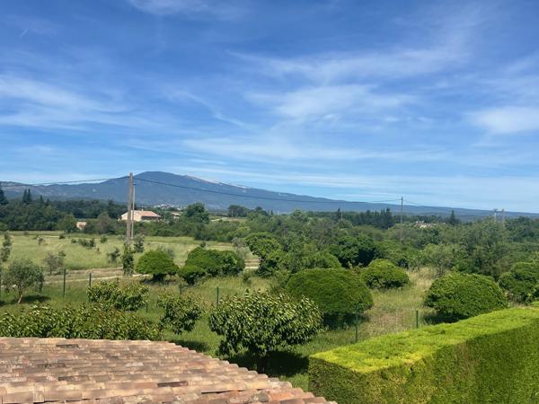 Carpentras (84200) Entre Caromb et les Dentelles de Montmirail – Authentique mas en pierre avec jardin, piscine, vue Ventoux