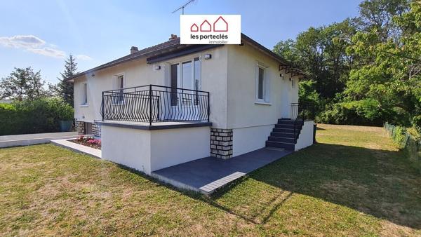 Maison: cuis sal/sej 3ch + ss/sol: cuis été, 1 ch, cave garage /1935m²