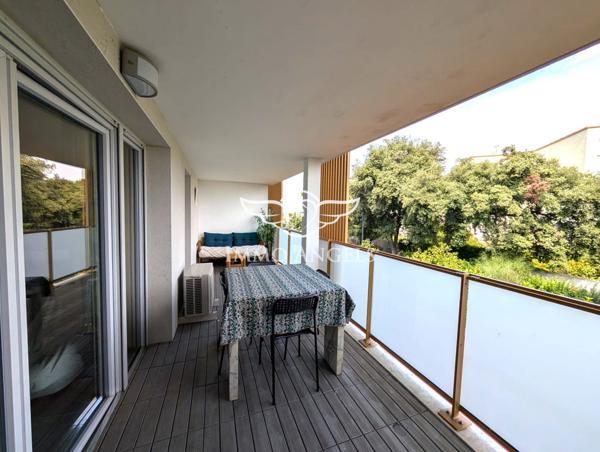 Sète – Appartement T3 de 61 m² avec terrasse de 14 m²