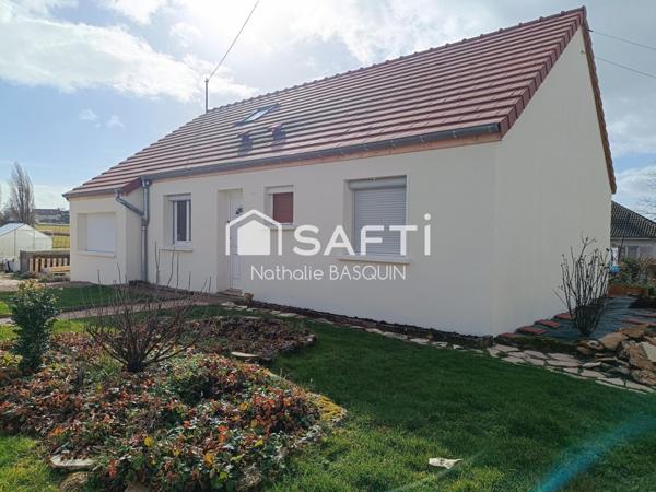 Côte Chalonnaise maison rénovée 144 M2 au calme.