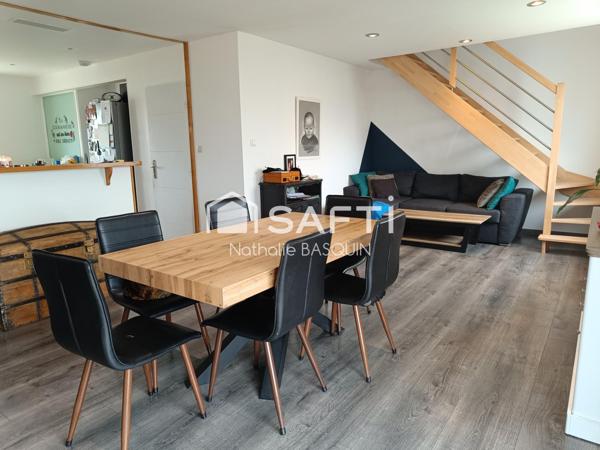 Côte Chalonnaise maison rénovée 144 M2 au calme.