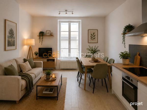 Vente
                Appartement29 m² - 2 Pièces -
                    LUCON (85400)
