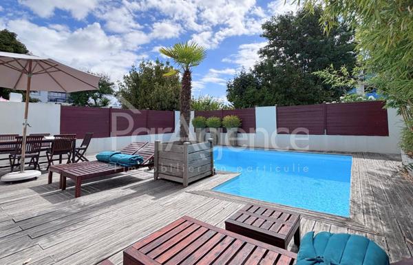 Maison années 50 avec piscine 300 m de la plage de Foncillon