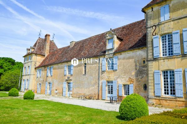 Splendide château 17/18e au Sud du Périgord – 57 hectares., BERGERAC