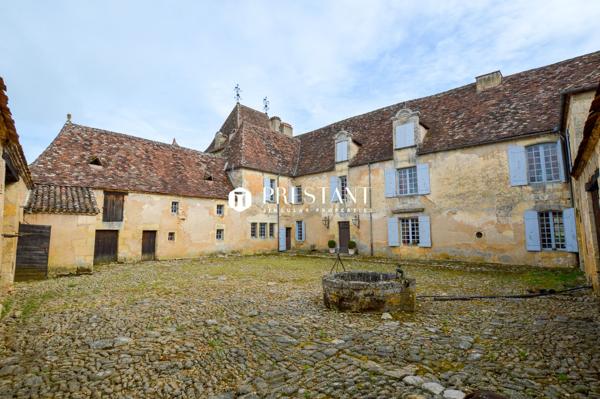 Splendide château 17/18e au Sud du Périgord – 57 hectares., BERGERAC