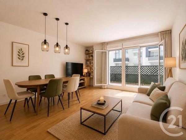 Appartement F3 à vendre  3 pièces - 66,72 m 2   SURESNES  - 92