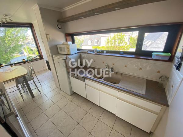 SAINT-QUAY-PORTRIEUX ? Appartement meublé 4 pièces en duplex avec jardin privatif