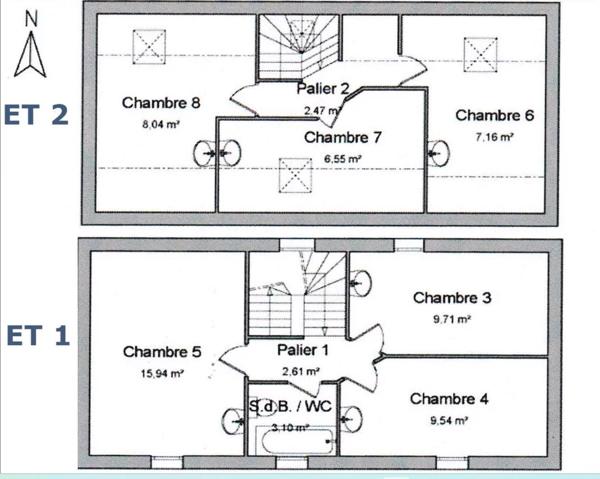 Immobilier La Roche-Jaudy (22450) – Maison de village 112.6m2 – 123 000 €