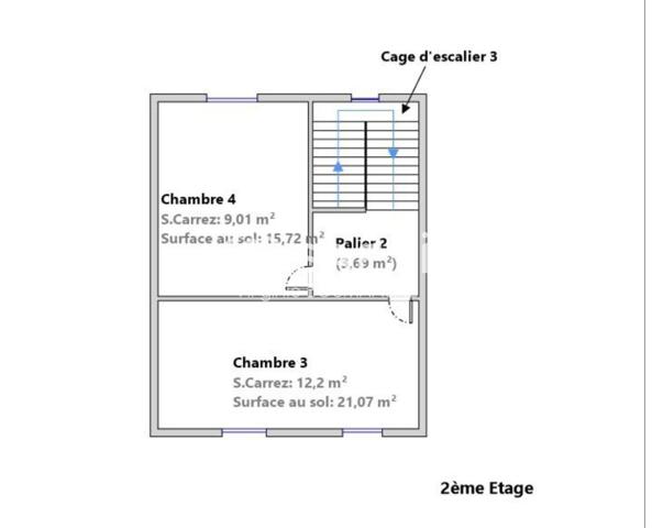Maison 4 chambres quartier saint honoré avec dépendances et jardin clos.