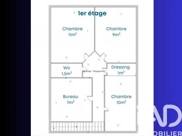 Maison à vendre 6 pièces 90 m² Gennevilliers