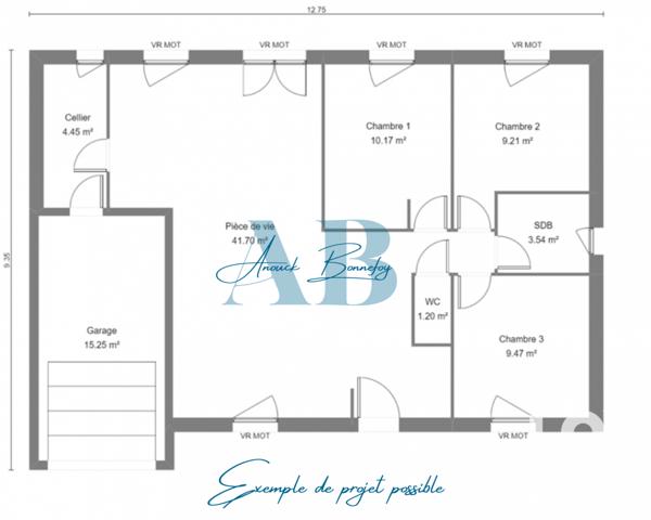 Terrain à vendre 900 m² Eymeux