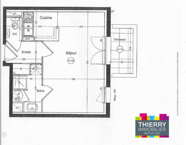 Appartement 1 pièce - 44119 Treillières -  Treillières