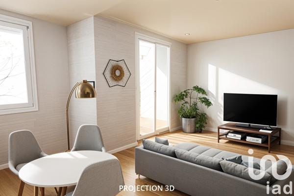 Appartement à vendre 3 pièces 51 m² Bourgoin-Jallieu