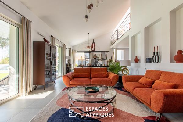 Villa contemporaine avec jardin à deux pas de l’océan