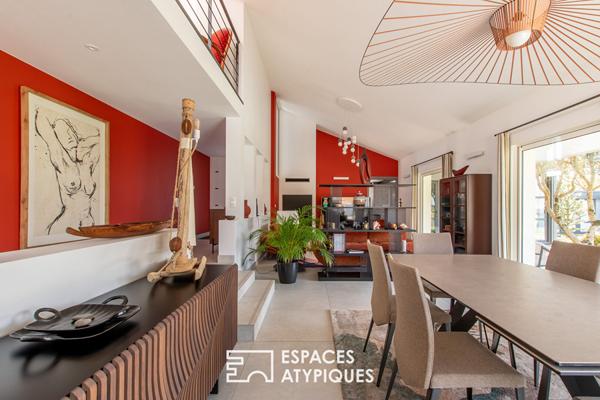 Villa contemporaine avec jardin à deux pas de l’océan