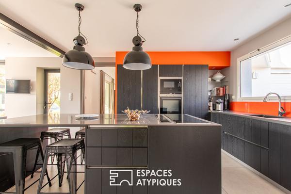 Villa contemporaine avec jardin à deux pas de l’océan