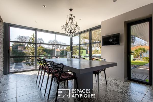 Villa contemporaine avec jardin à deux pas de l’océan