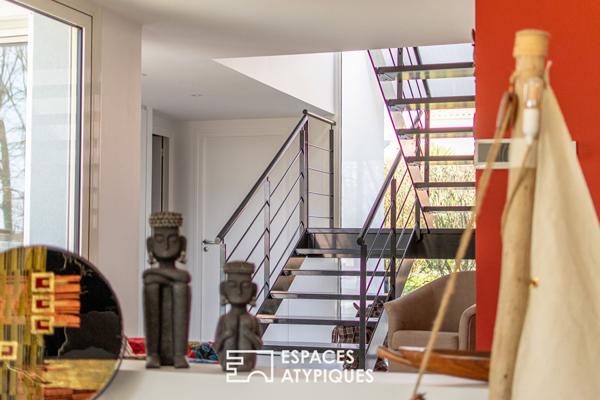 Villa contemporaine avec jardin à deux pas de l’océan