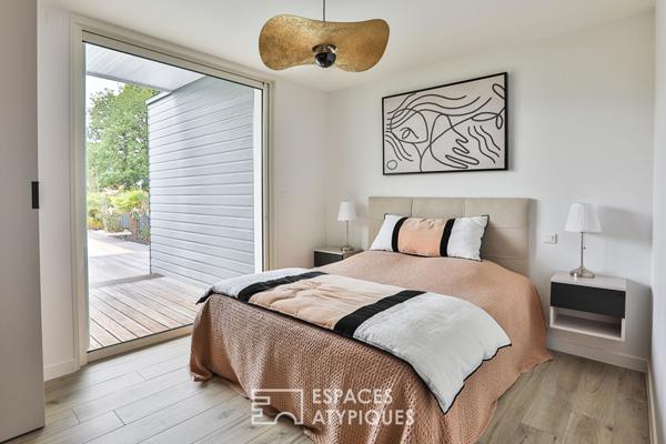 Villa contemporaine avec jardin à deux pas de l’océan