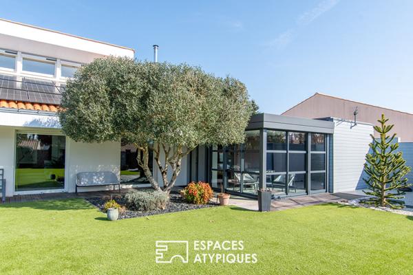 Villa contemporaine avec jardin à deux pas de l’océan