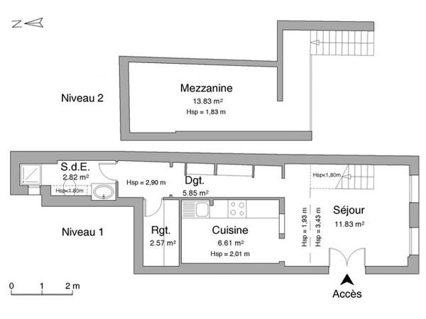 Location Appartement 2 pièces 43.51 m² - 10 BLD YVAN PELISSIER Cuxac D'aude 11590